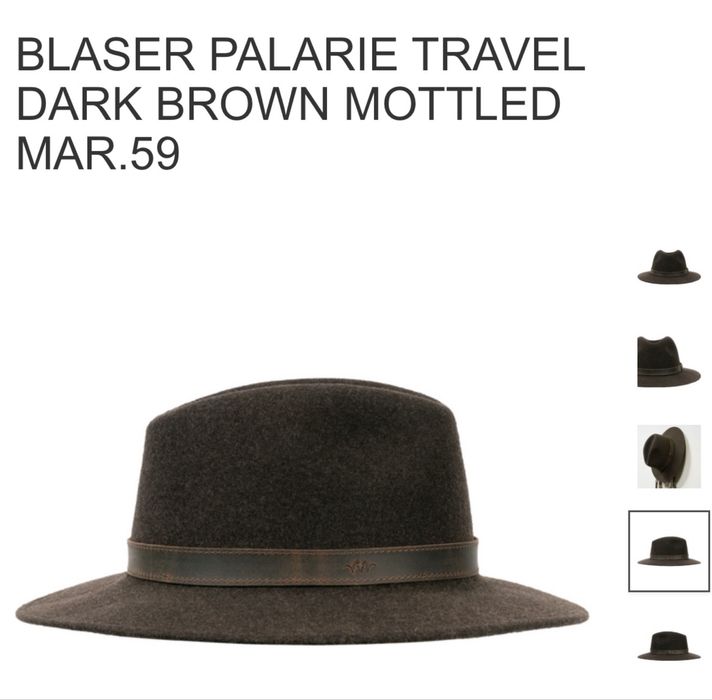 Vând palaria nouă  Blaser marimea 59