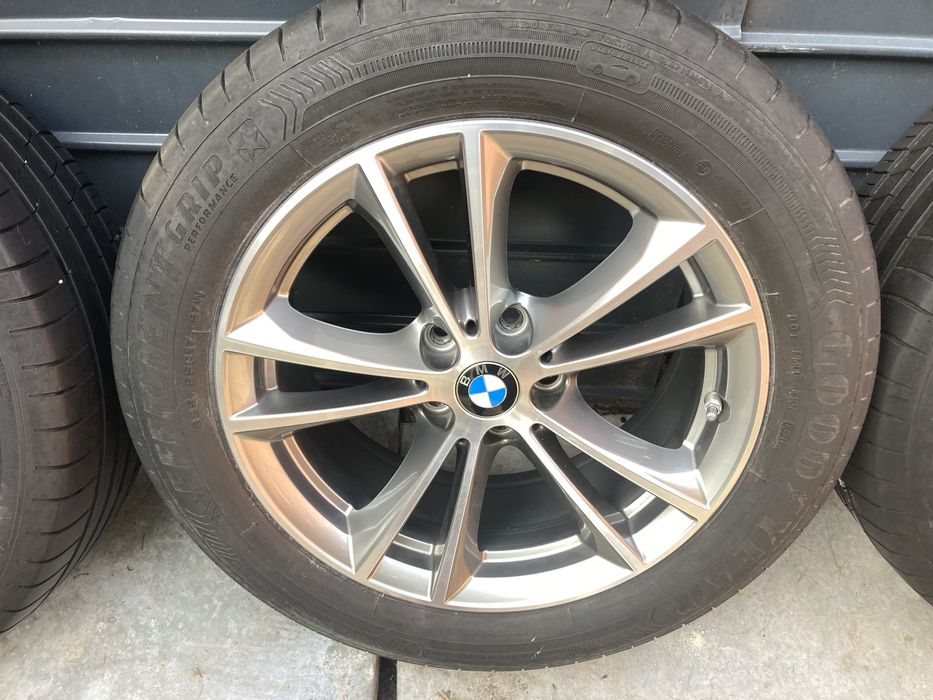 set roti vara Original BMW G30 225 55 17 senzori RDCi Goodyear