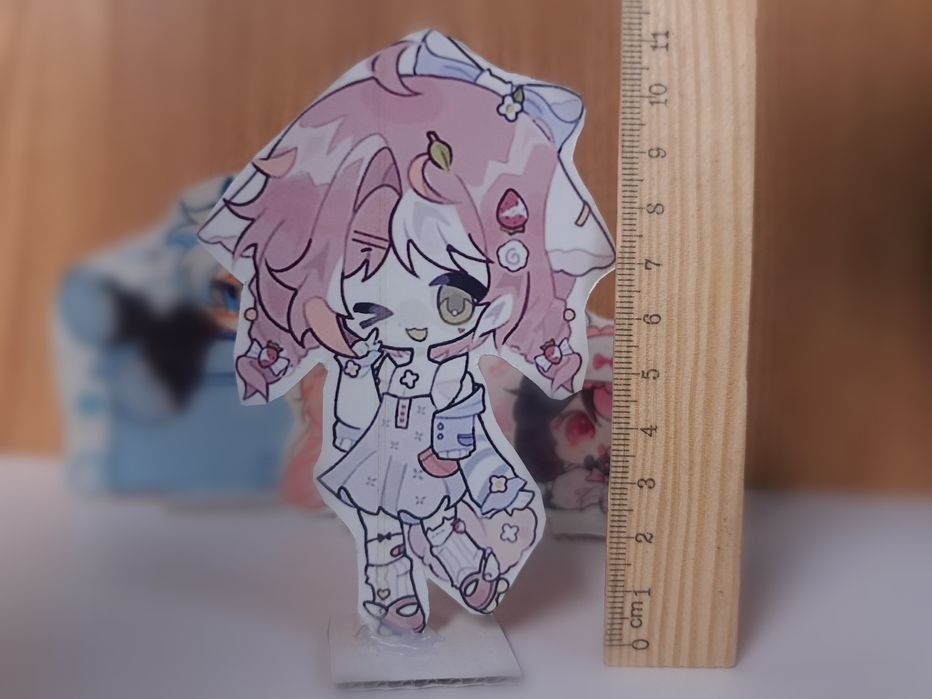 Самодельные мини-стенды (чиби-фигурки)