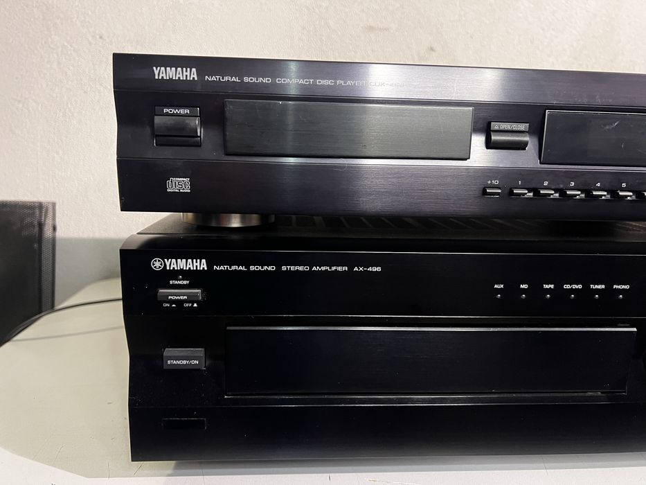 Стерео усилвател Yamaxa AX-496 и CD Player Yamaxa CDX-493