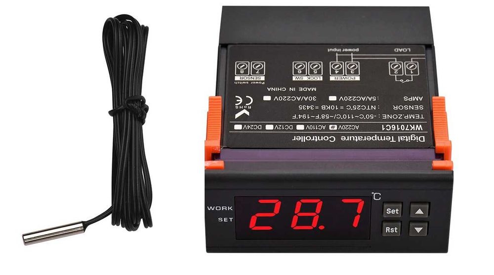 термостат на 220В, 5А. Караганда Город