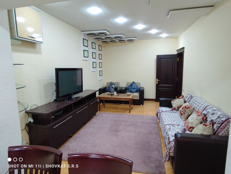 Аренда Яккасарай район по Шота Руставели 3 комнатная квартира