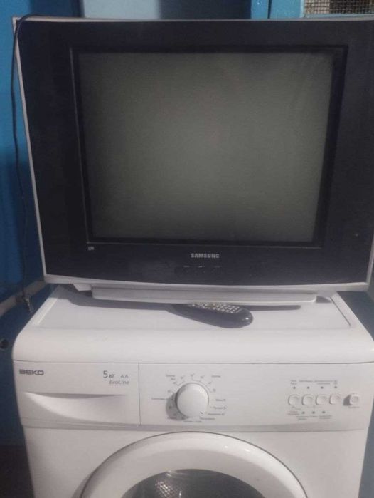 Стиральная машина + телевизор