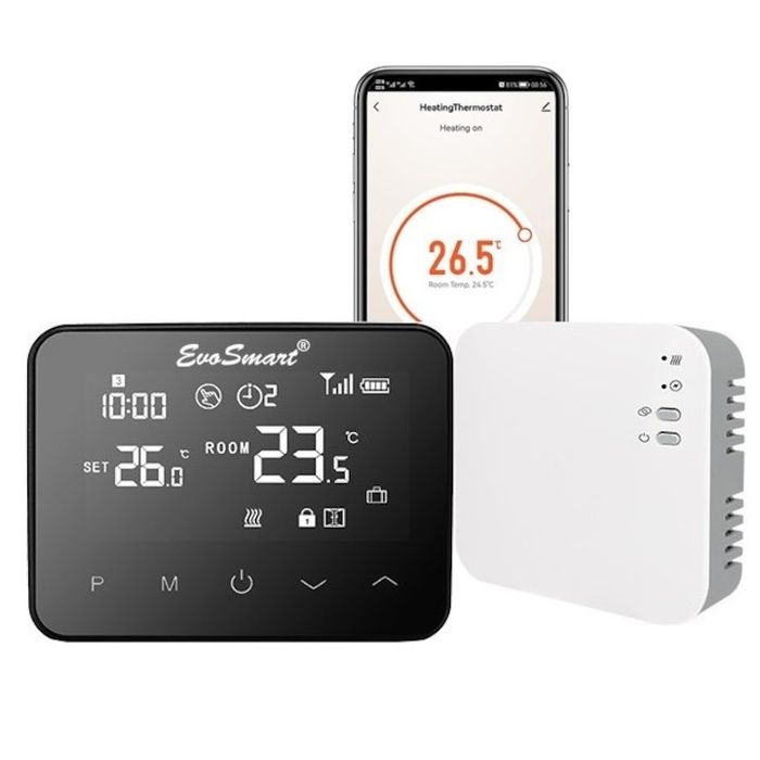 Termostat de ambient inteligent EvoSmart WT-20,WI-FI