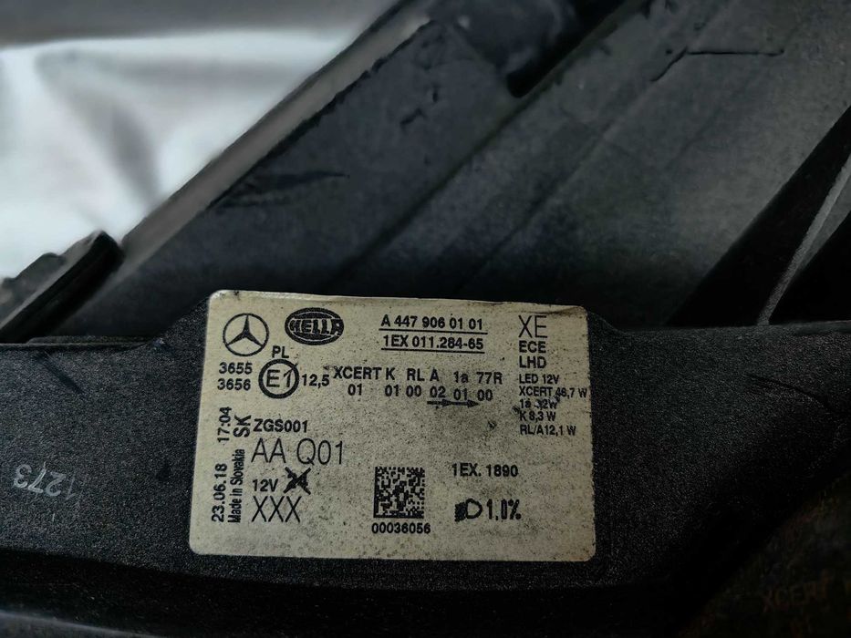 Оригинален фар Мерцедес Вито  Mercedes Vito Full Led