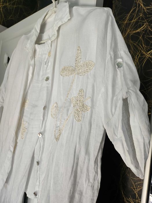 Продавам  летен халат- рокля с презрамки