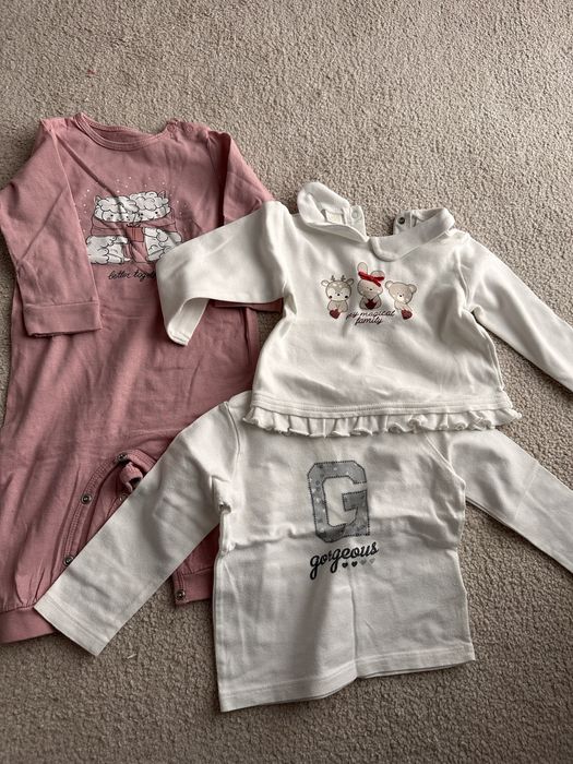 Lot pachet hainute fetiță toamnă 74