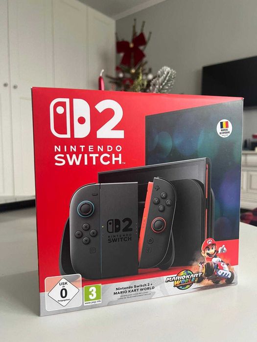 Nintendo Switch 2 / ca nou / case + folie / schimb cu Steam Deck OLED