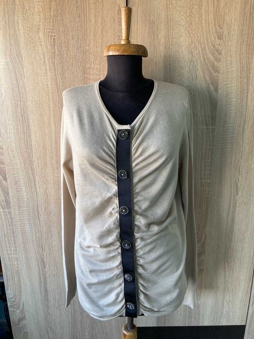 Style Butler кашмир коприна cashmere silk кашмирена жилетка пуловер M