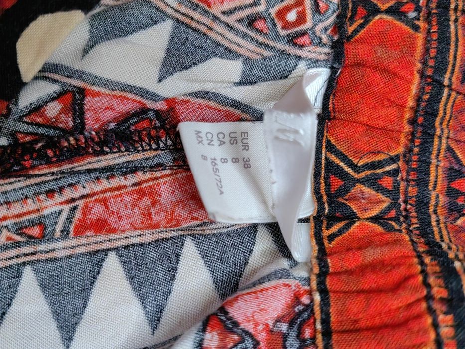 Къси панталонки с видока талия H&M, 38 размер