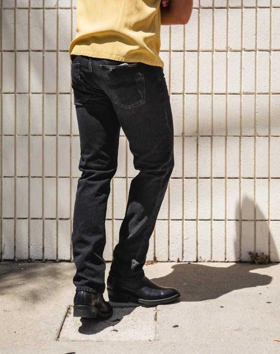 Gritty Jackson - Worn Circle W34-L30 (negru)