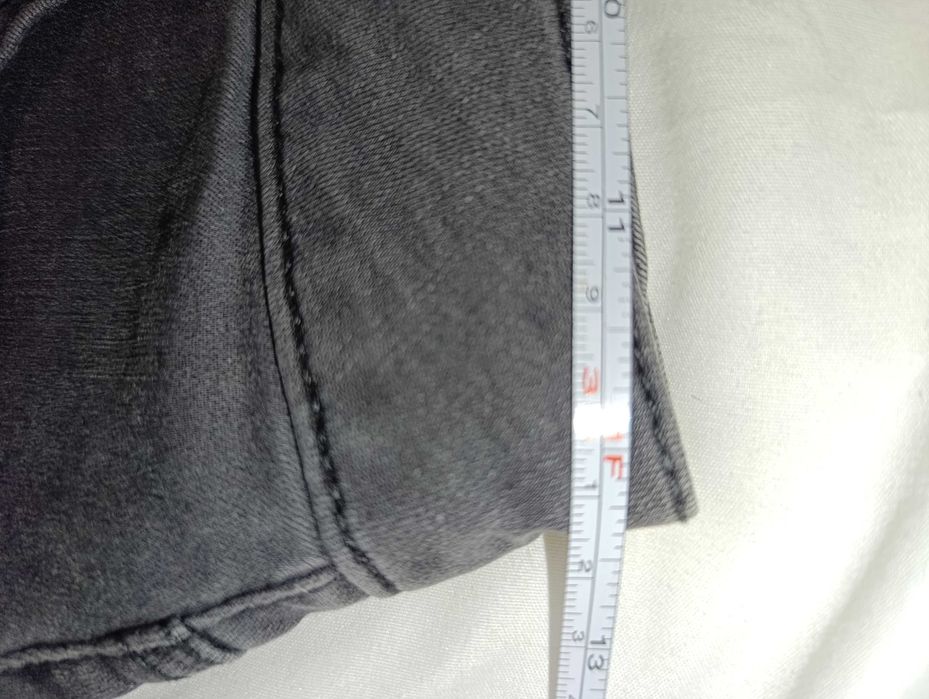 146/152 Лот потник в лилаво и къси дънкови панталонки