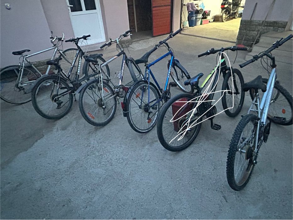 biciclete de diferite marimi si preturi