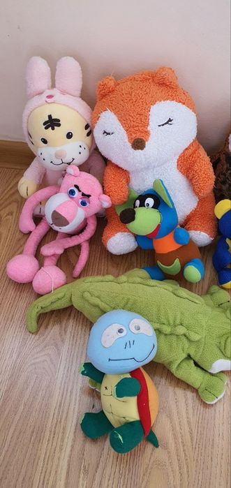 Игрушки мягкие разные