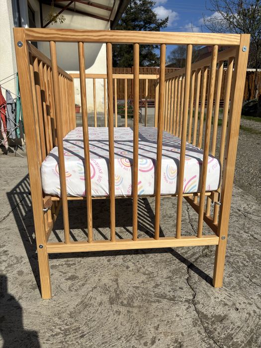 Patuț bebe și saltea