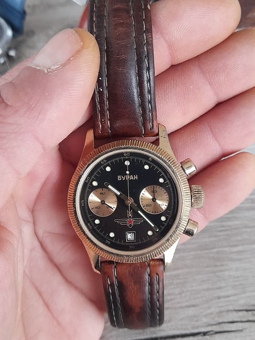 Колекция от Полет Буран,Колумбос и Космос.Механични хронографи 3133