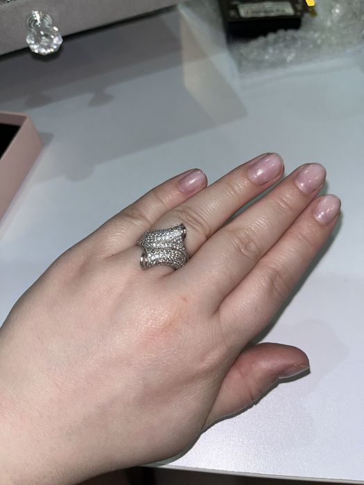Кольцо, серебро 925 пробы