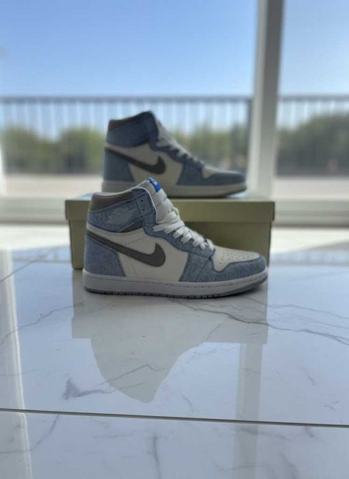 Adidasi Jordan 1 High Hyper Royal OG - Sneakersi Unisex - Full Box