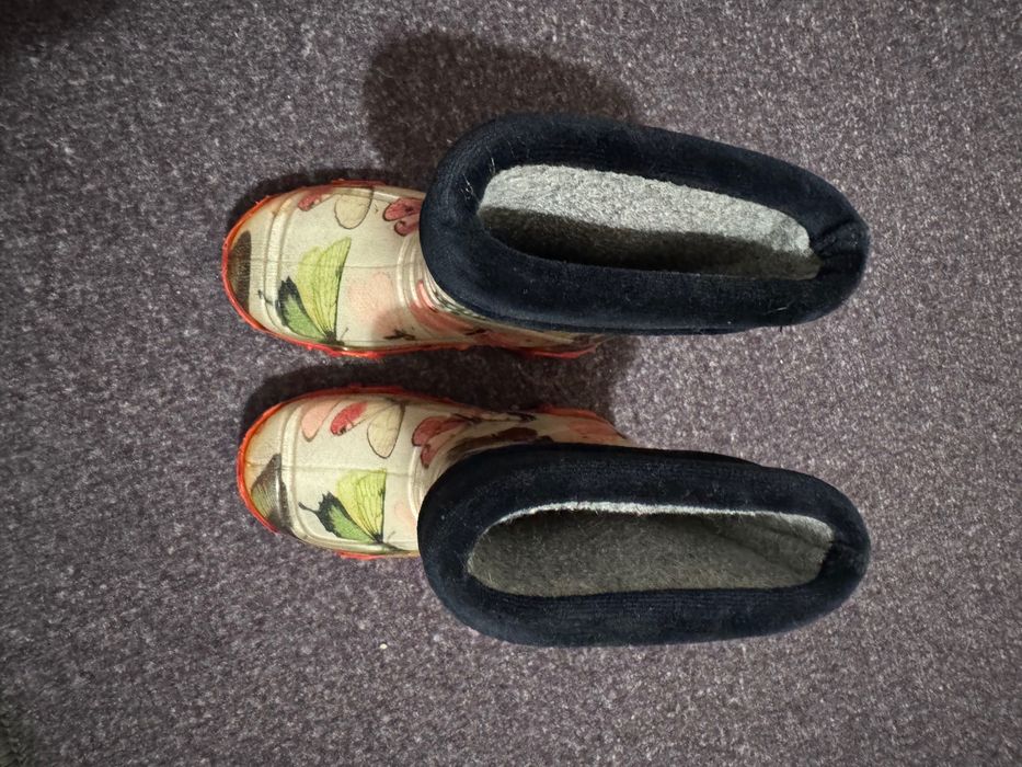 Гумени, топли ботушки  номер 23/24