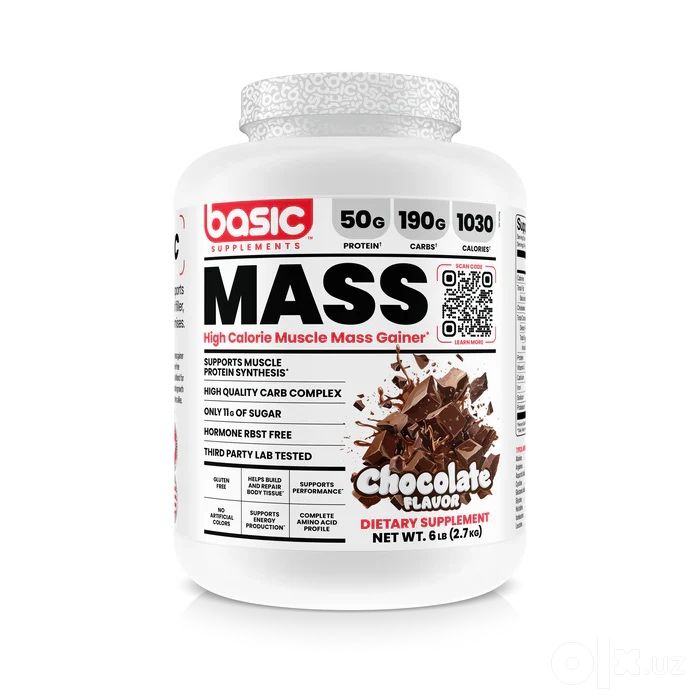 BASIC MASS 2,7 кг Америка 100% Оригинал Доставка по всему Узбекистану