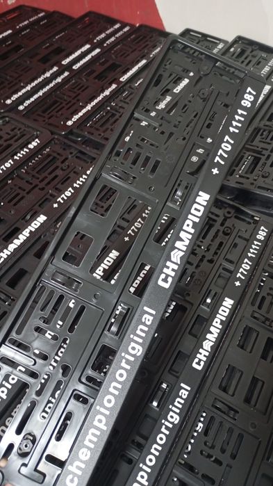 Подномерники с вашим логотипомм