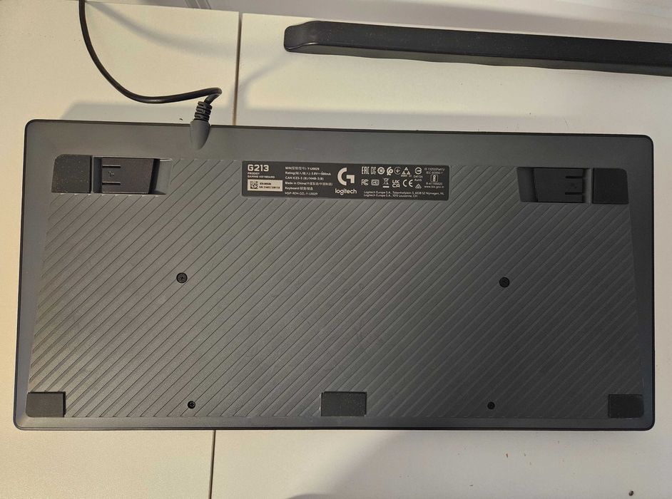 Pachet 2 Tastaturi Gaming RGB Logitech G213 Prodigy plus Redragon S101