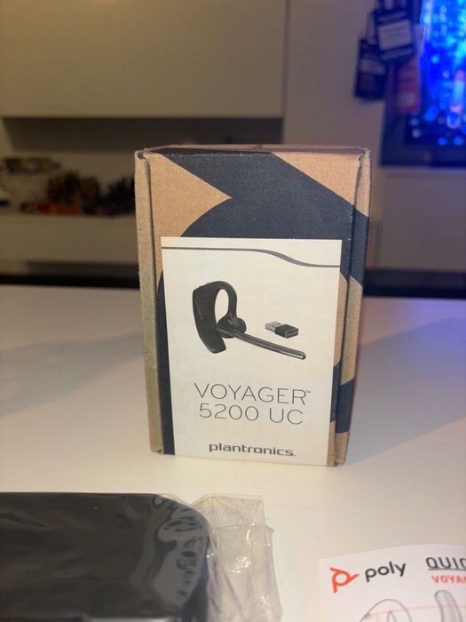Cască Bluetooth profesională Poly (Plantronics) Voyager 5200 UC