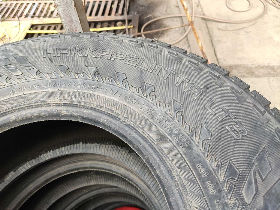 4бр Зимни гуми 265 75 16 - Nokian