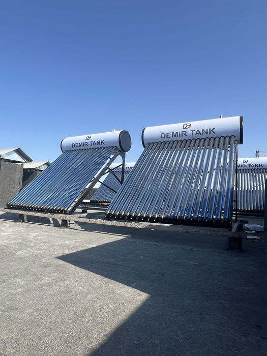 Солнечный водонагреватель Quyosh suv isitish tizimi