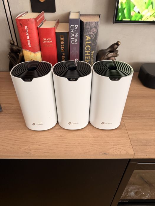 TP-Link Deco S7 – Sistem Mesh Wi-Fi AC1900, 3 bucăți