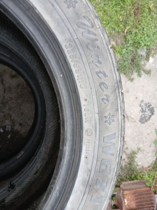 Продавам четири броя зимни гуми