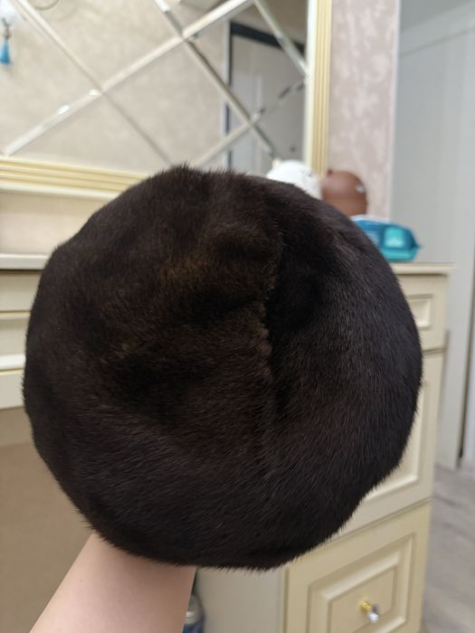 норковая шапка, натуралка