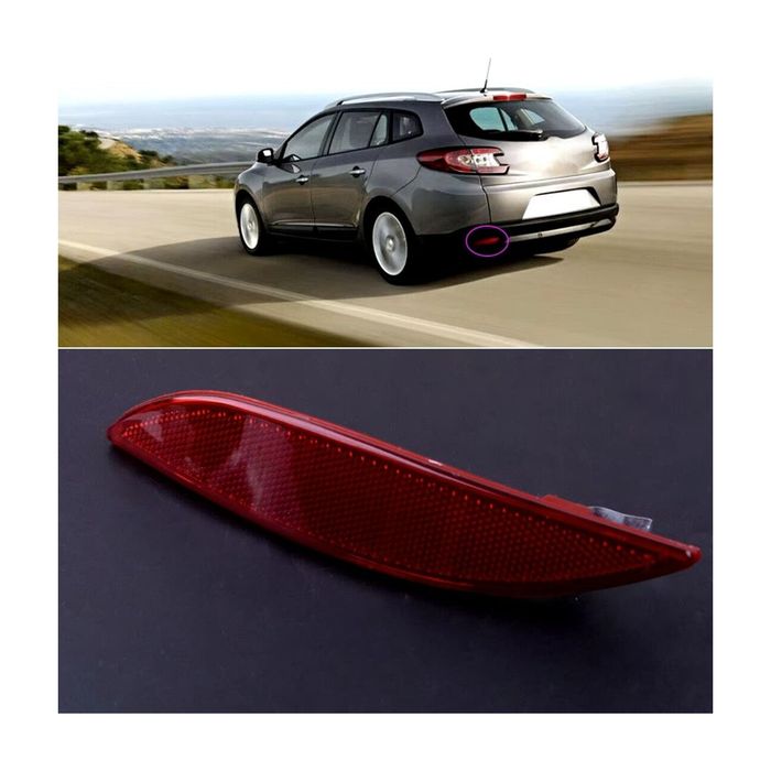 Рефлектор за броня, Renault Megane 3, Fluence — ляв/десен