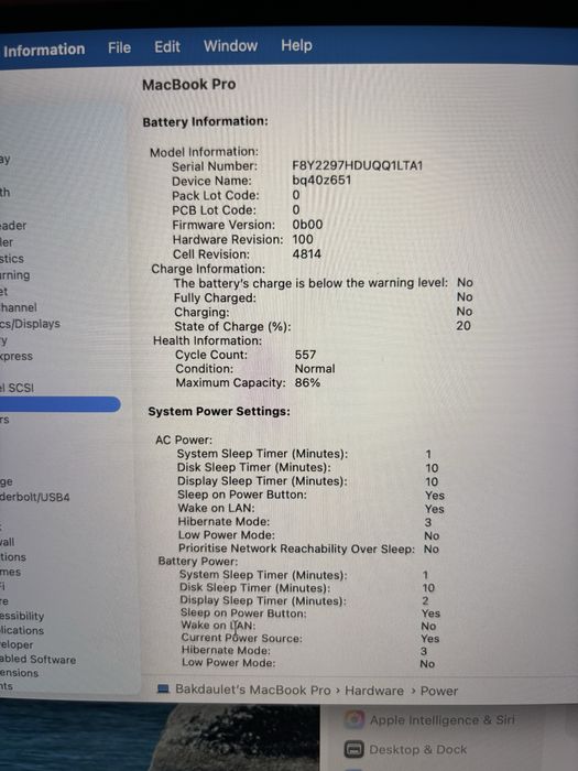 MacBook M1 Pro 16/512GB