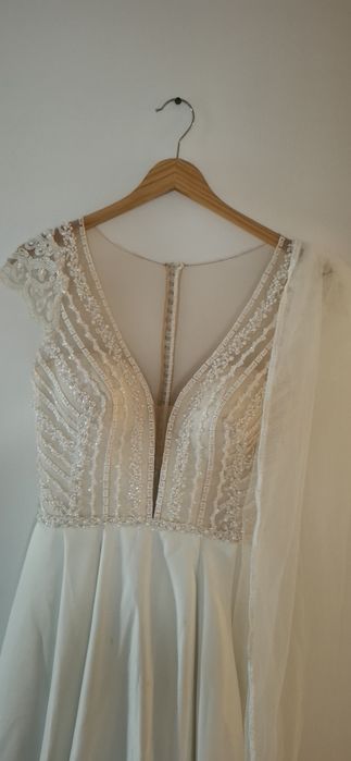 Rochie de mireasă Best Bride (Mărimea 36 / S) - Model deosebit