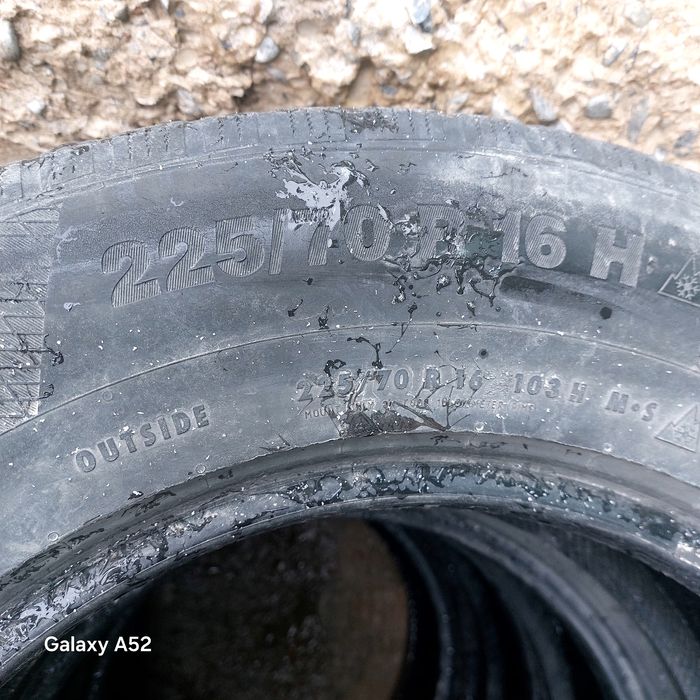 Продам бу зимние шины 16размер