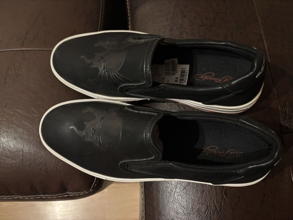 Обувки на пума(ферари) и Ед Харди