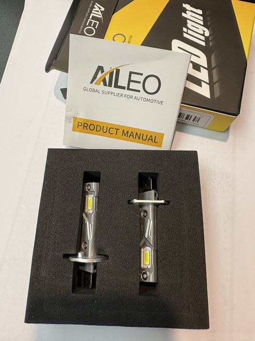 Becuri led H1 noi in cutie