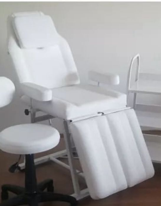Нов Козметичен/Педикюрен стол/ Стол за Татуси/Кушетка масаж  Топ Цена!