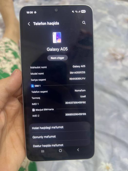 Samsung galaxy a05