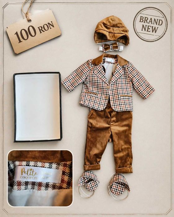 costumaș botez/ binecuvântare bebe