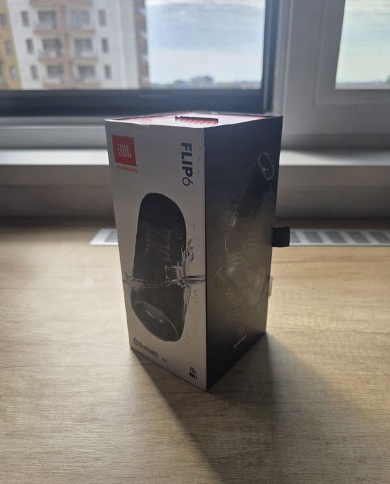 JBL Flip 6 Black - folosită puțin, cu cutie