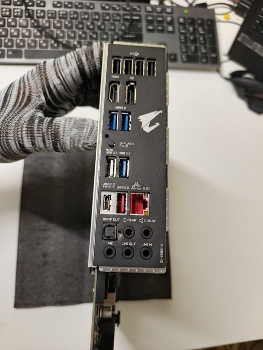 Мат платы AM4 B550M Aorus Pro-p