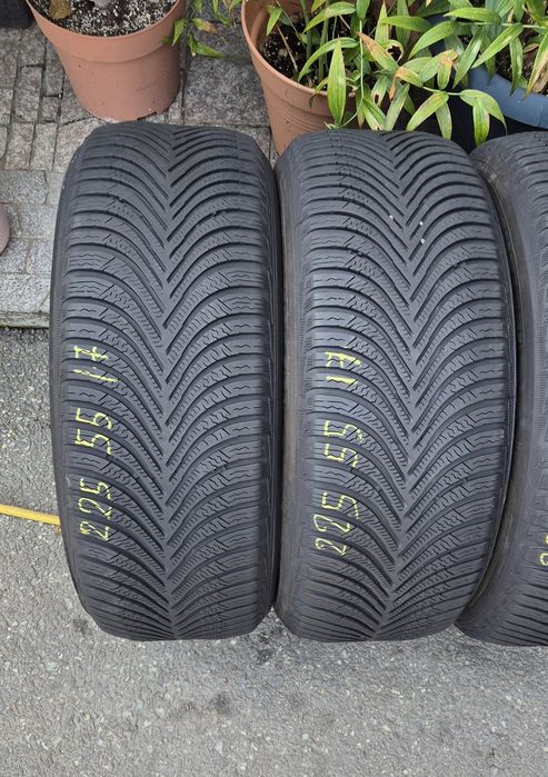Anvelope 225/55/17 Iarna Michelin M+S  PilotAlpin5 DOT2024