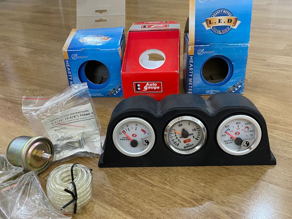 Выносные датчики LED Racing,приборы для тюнинга