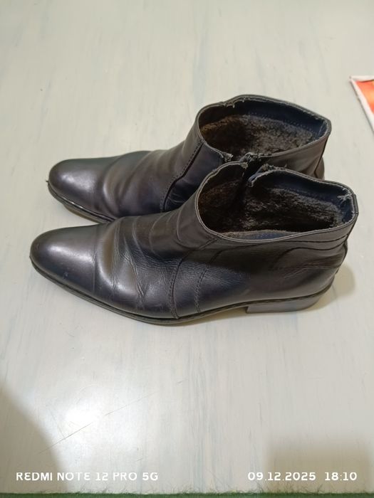 Зимние полусапожки