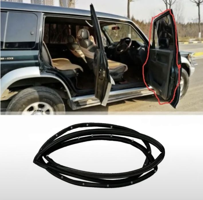 Уплотнительная резинка двери Паджеро 2