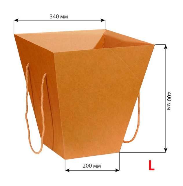 коробка переноска для цветов