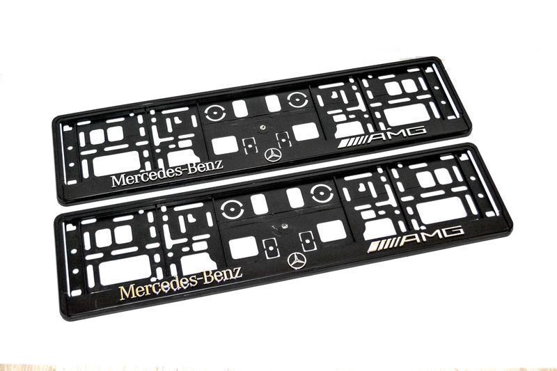 Рамки за регистрационен номер Mercedes AMG