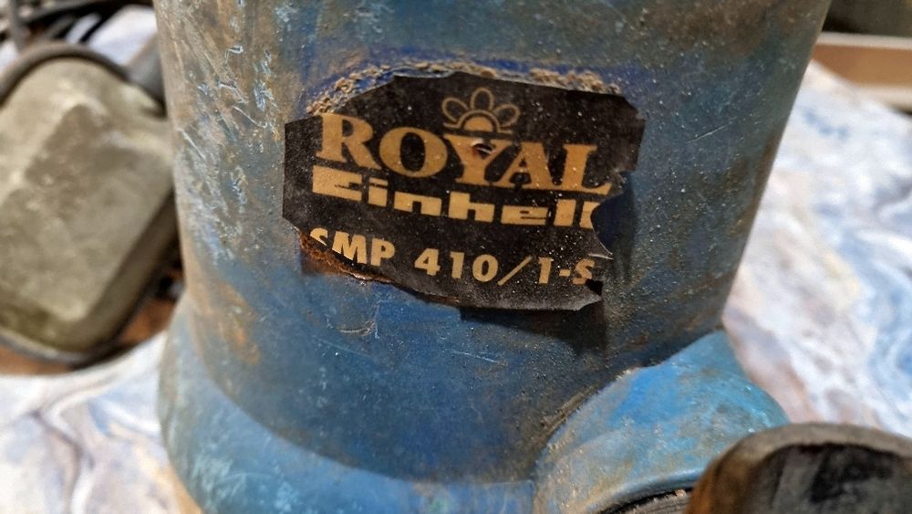 Set pompă submersibilă apă murdară Royal Einhell + furtun evacuare